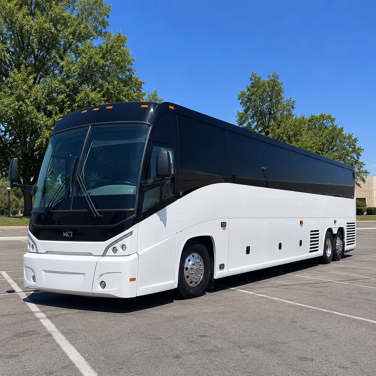 charter buses for large fan groups and organized concert trips from conroe