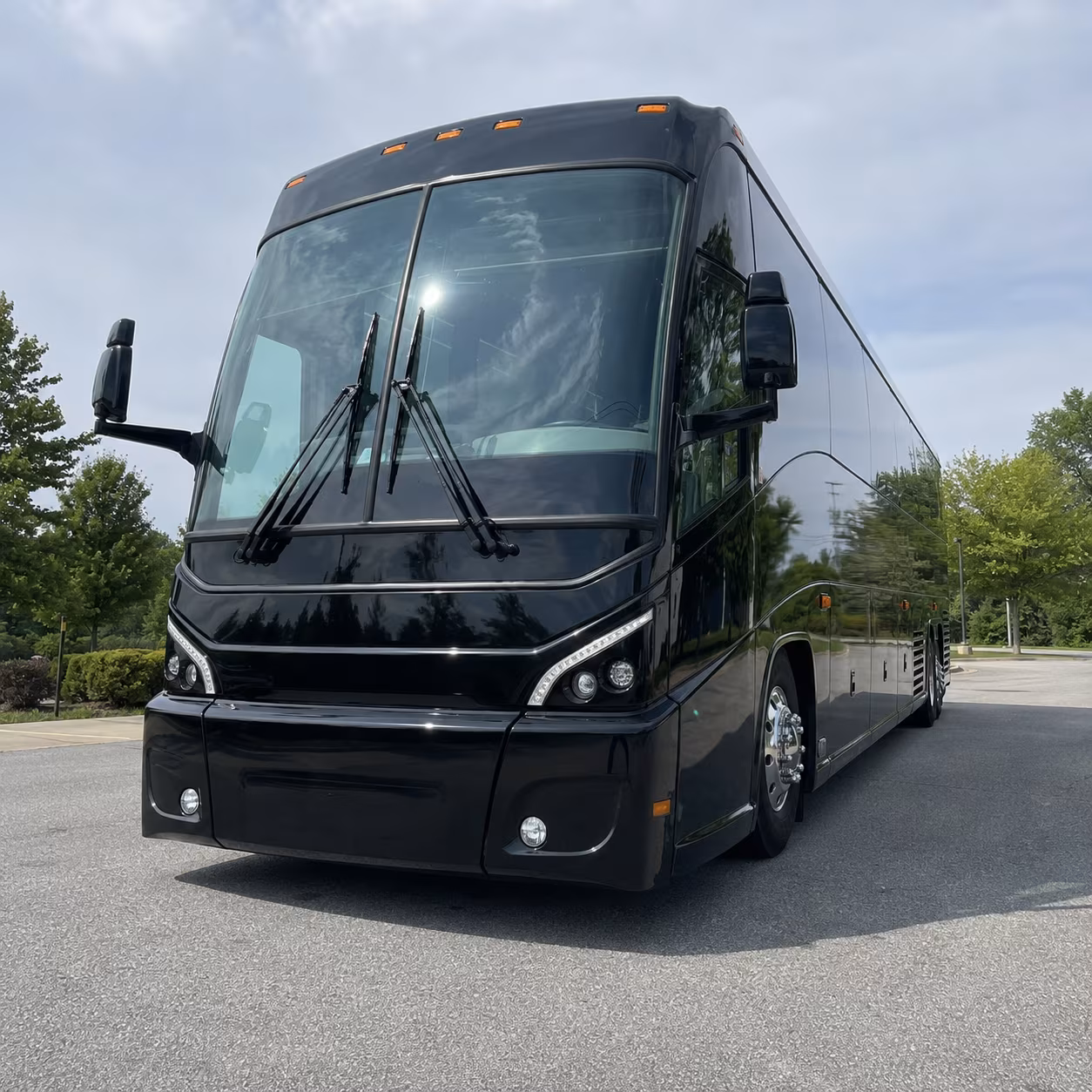 conroe bus rental service area