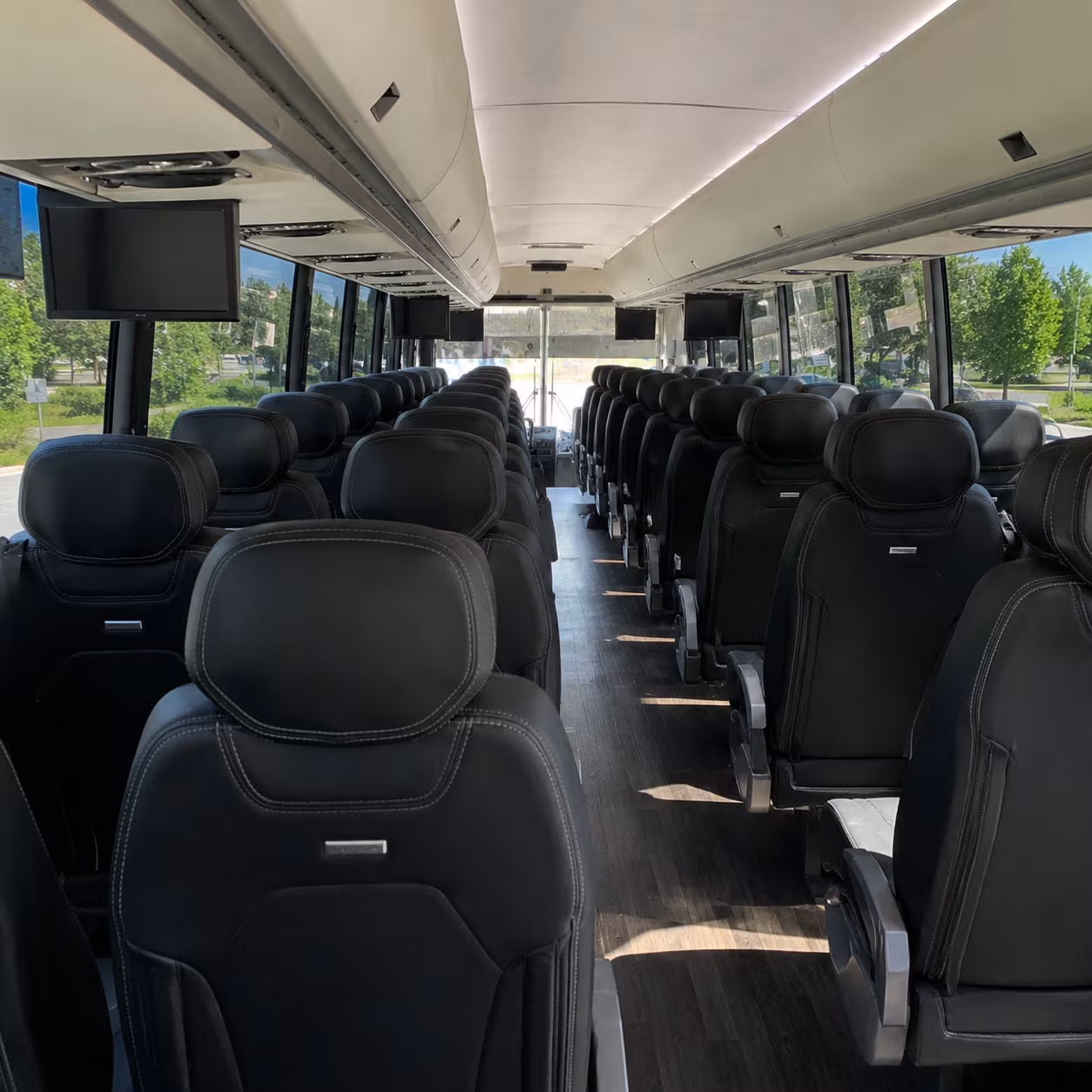 conroe corporate event transportation onboard seating