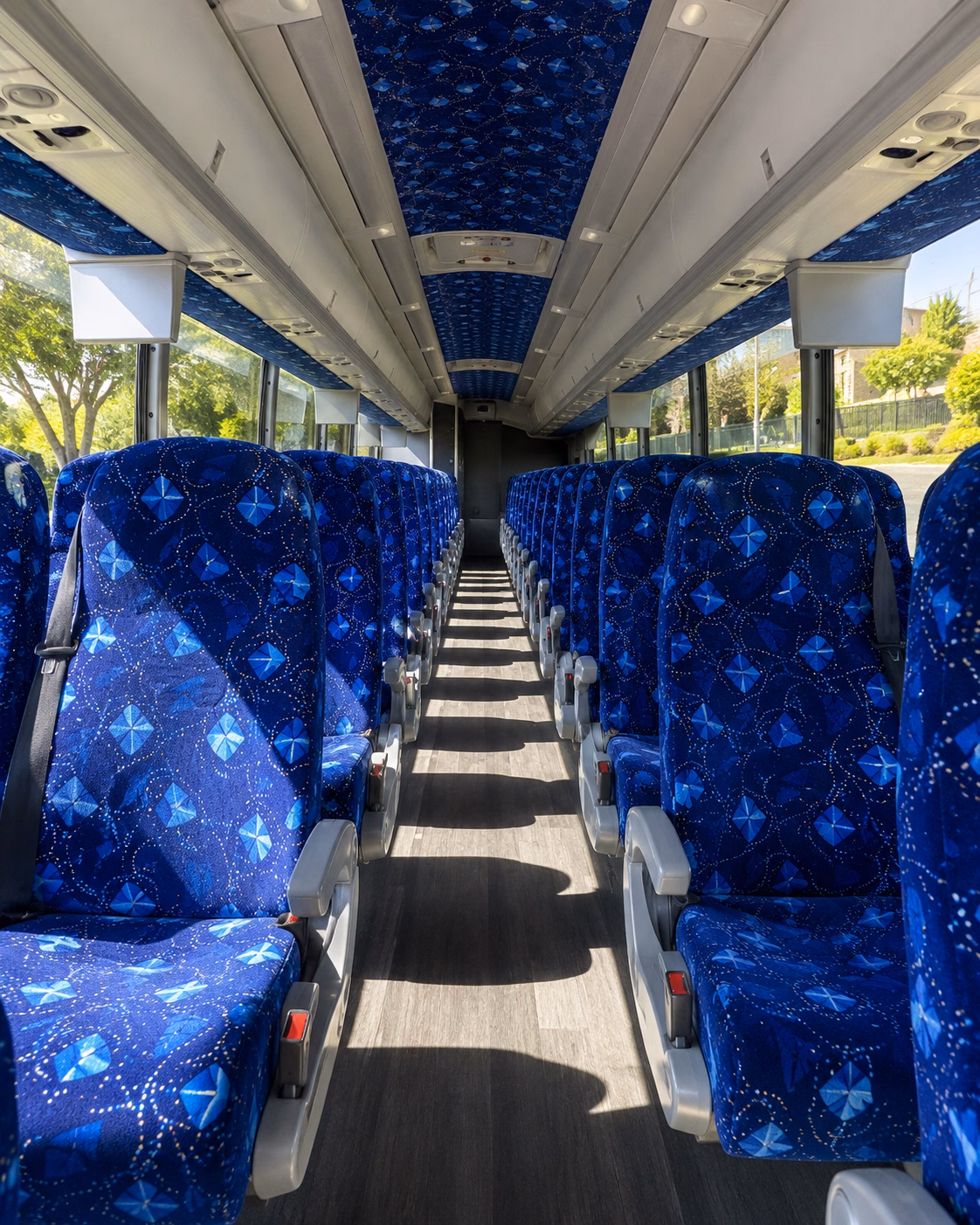 conroe long distance transportation onboard seating