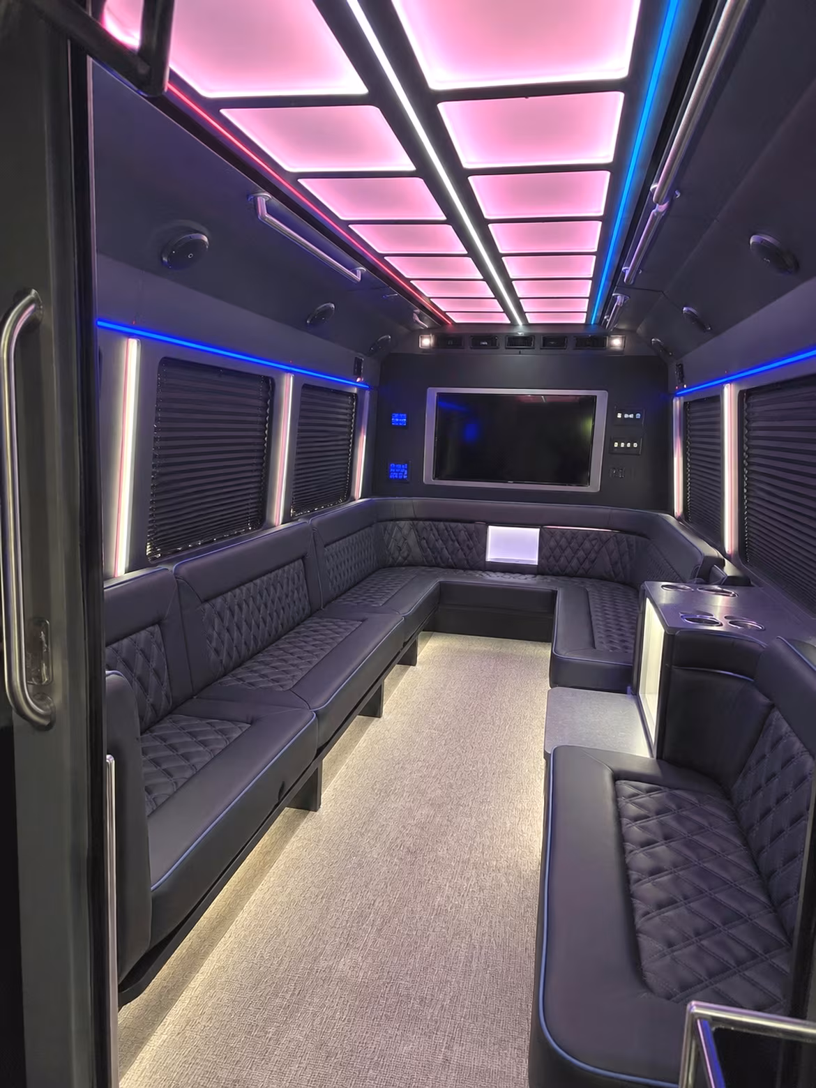 conroe new years eve party bus rental