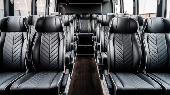 15 passenger minibus inside baytown