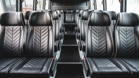 28 passenger minibus rental league city