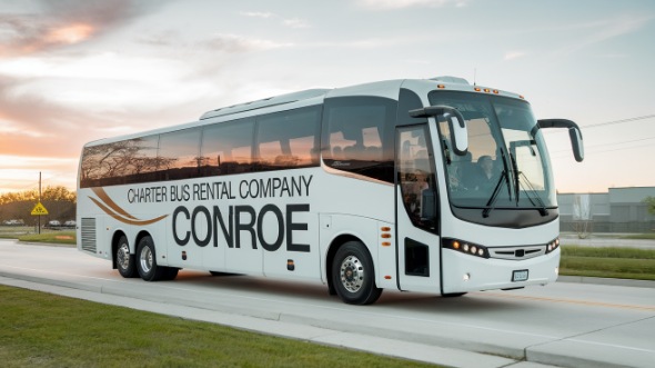 conroe charter bus