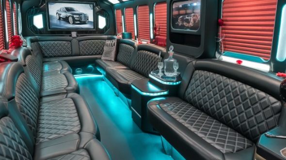 conroe sprinter limo rental inside