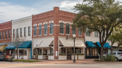 historic downtown conroe