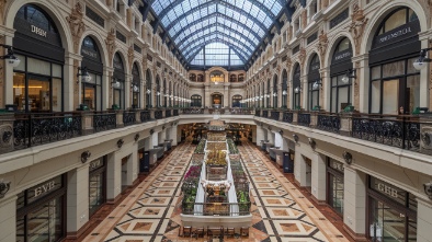 the galleria